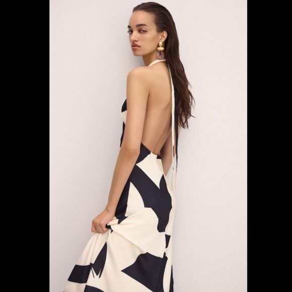 Bardot Citron Midi Dress - Picture 2 of 5